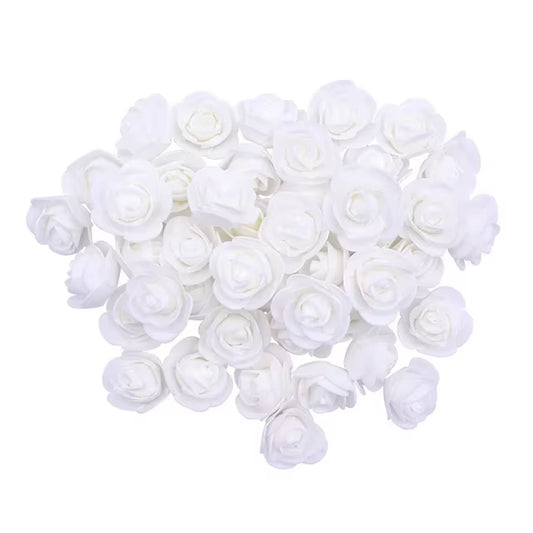 Artificial Rose Heads Foam 3.5Cm - Rose Bear Valentine Gift Wedding Party Flower Decorations